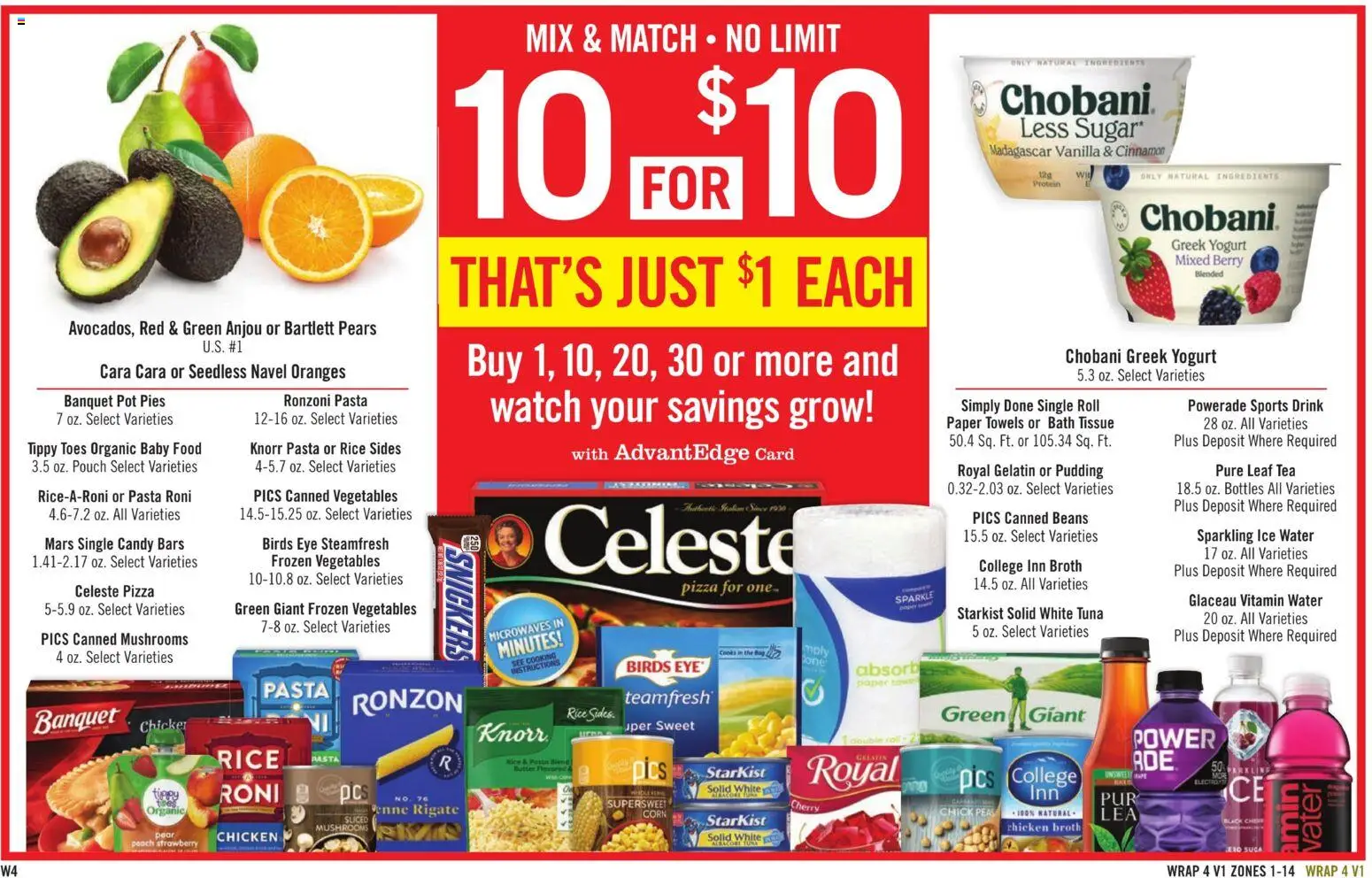 Price Chopper Weekly Ad - valid from 22.03.2026 | Page: 16 | Products: Vitamin, Corn, Mushrooms, Butter