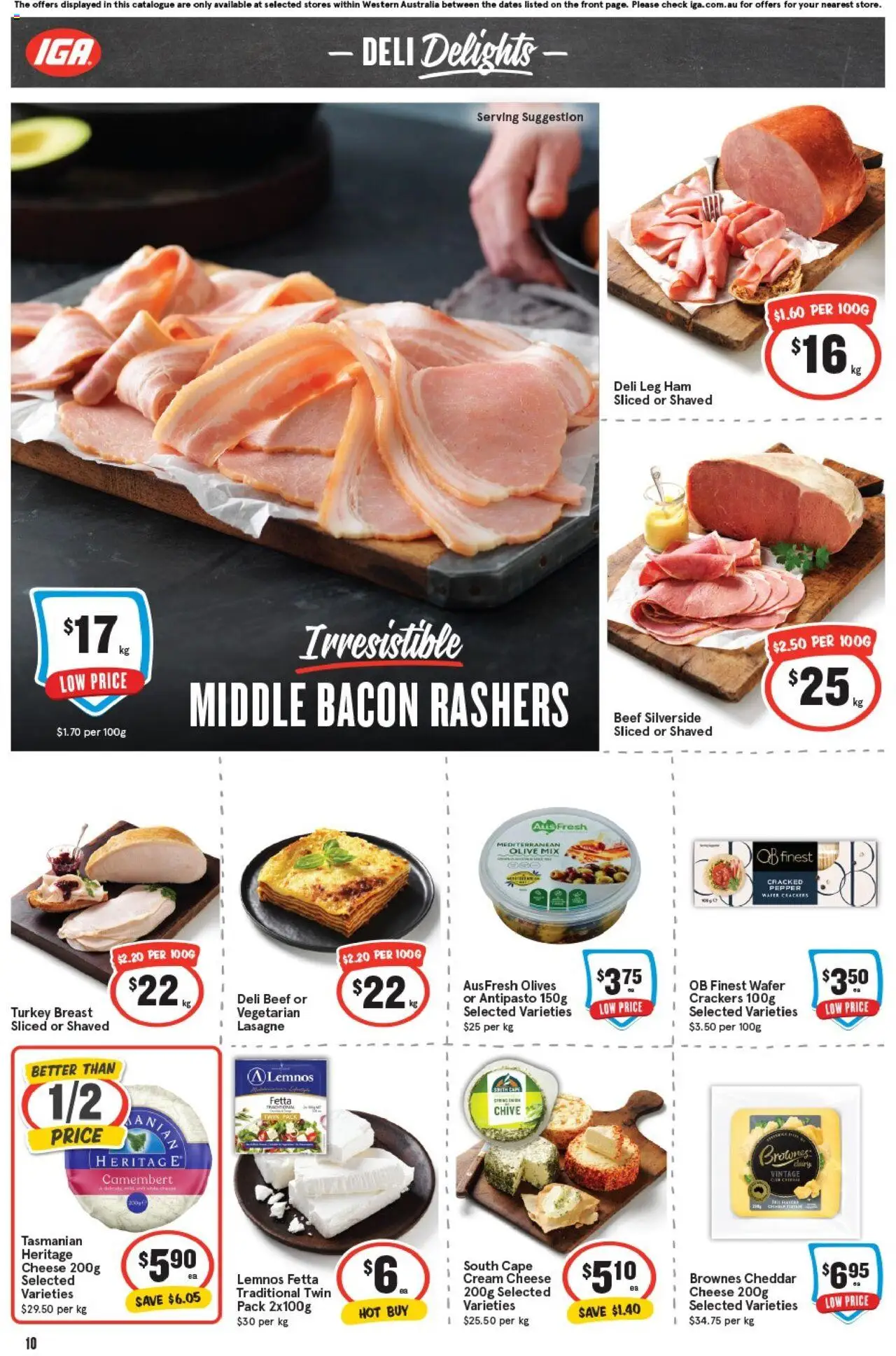 IGA catalogue - valid from 01.10.2025 | Page: 14 | Products: Milk, Chips, Salt, Vinegar
