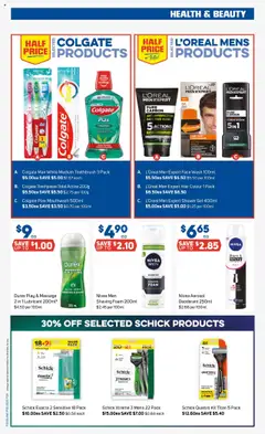 Foodland catalogue - valid from 23.07.2025 | Page: 29 | Products: Shaving foam, Shower gel, Face wash, Lubricant