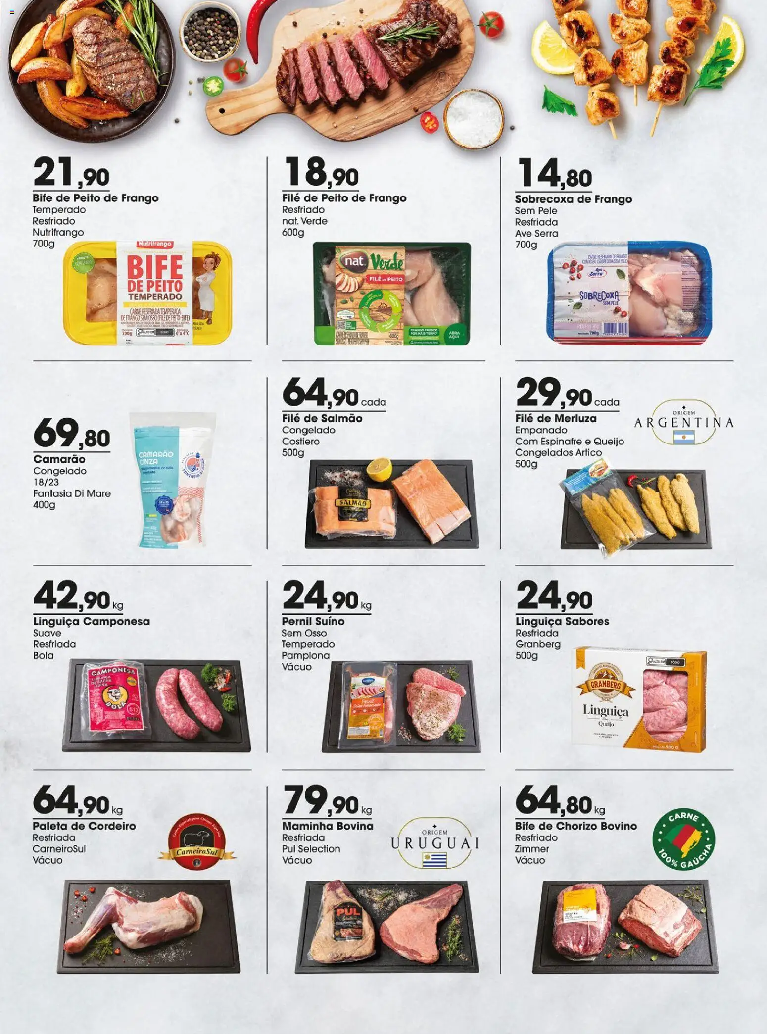 Zaffari Folheto - válido de 03.03.2026 | Página: 15 | Produtos: Espinafre, Maminha, Cordeiro, Queijo