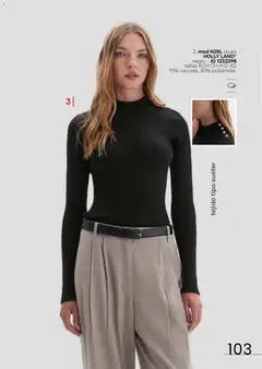 Vista previa de Price Shoes catálogo Cierre De Temporada , nuevo folleto de la tienda, válido en México a partir del 27.11.2025 | Página: 103 | Productos: Blusa, Suéter