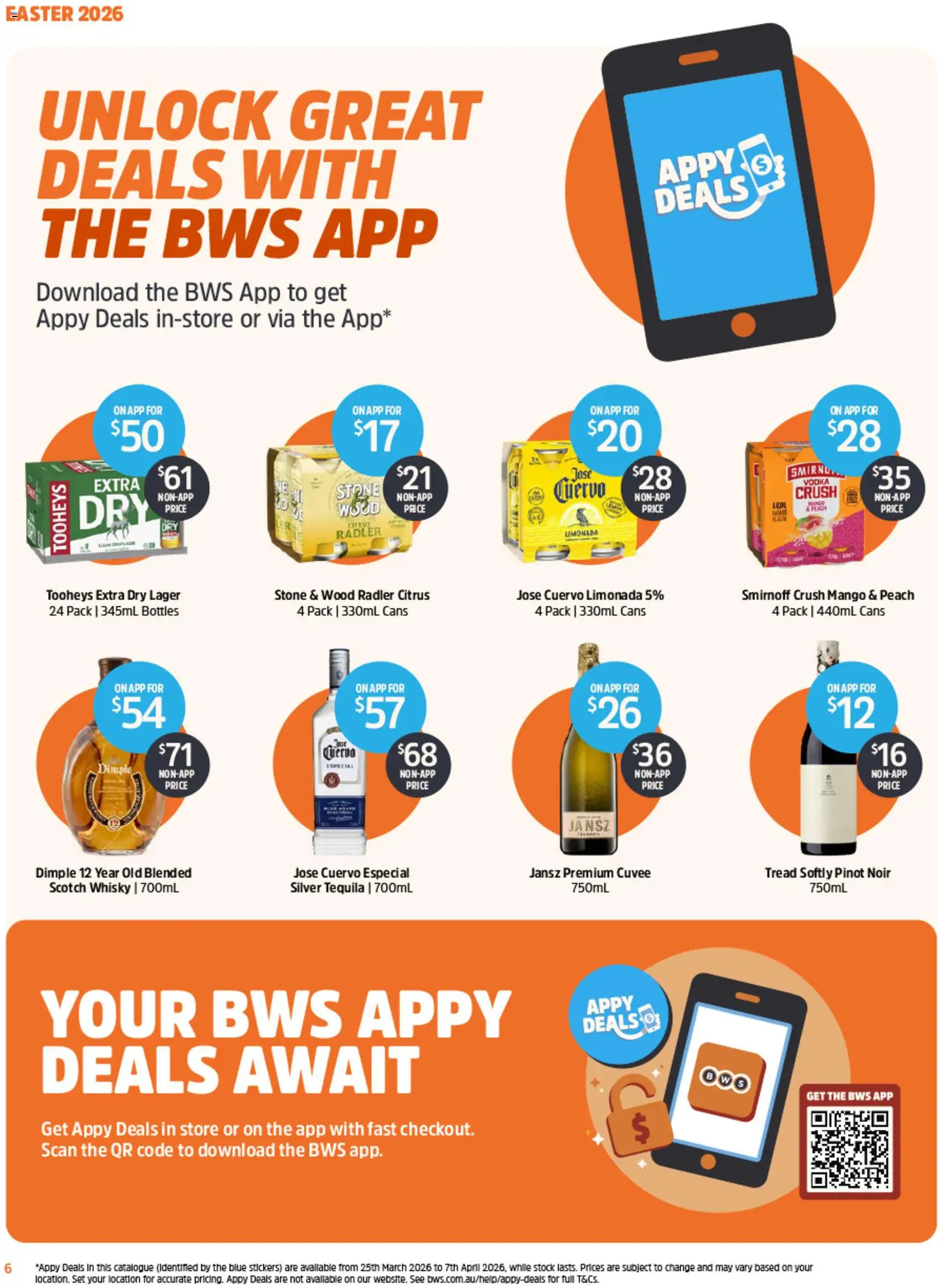 BWS catalogue - valid from 25.03.2026 | Page: 6 | Products: Wood, Scotch, Mango, Peach