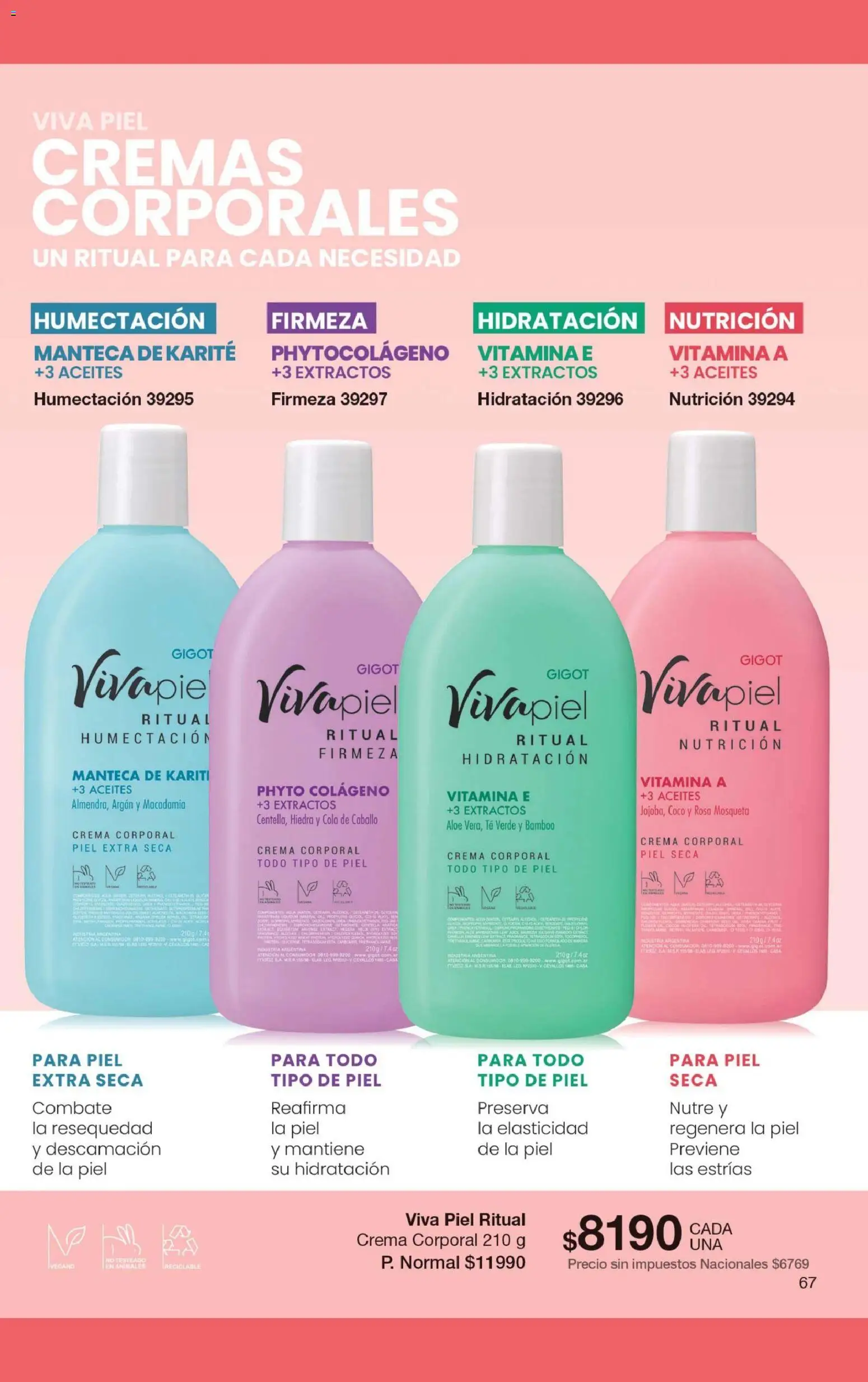 Gigot - CAMPAÑA 08 │ válido desde el 30.04.2026 | Página: 79 | Productos: Manteca, Té, Crema