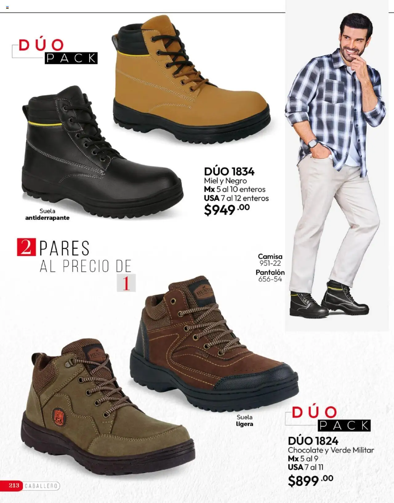 Nuevas ofertas de Cklass válidas en toda la República Mexicana desde el 16.09.2025. ¡Encuentra las mejores ofertas en Cklass - Catálogo Invierno Calzado! | Página: 214 | Productos: Camisa, Chocolate