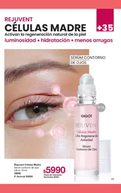 Vista previa Gigot - CAMPAÑA 03 válido desde el 01.03.2026 | Página: 29 | Productos: Contorno de ojos, Serum, Contorno