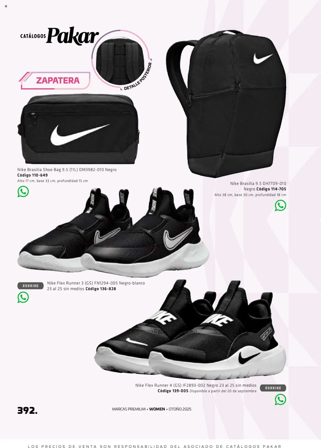 Nuevas ofertas de SC Pakar válidas en toda la República Mexicana desde el 29.08.2025. ¡Encuentra las mejores ofertas en SC Pakar - Catálogo Otoño Women! | Página: 392