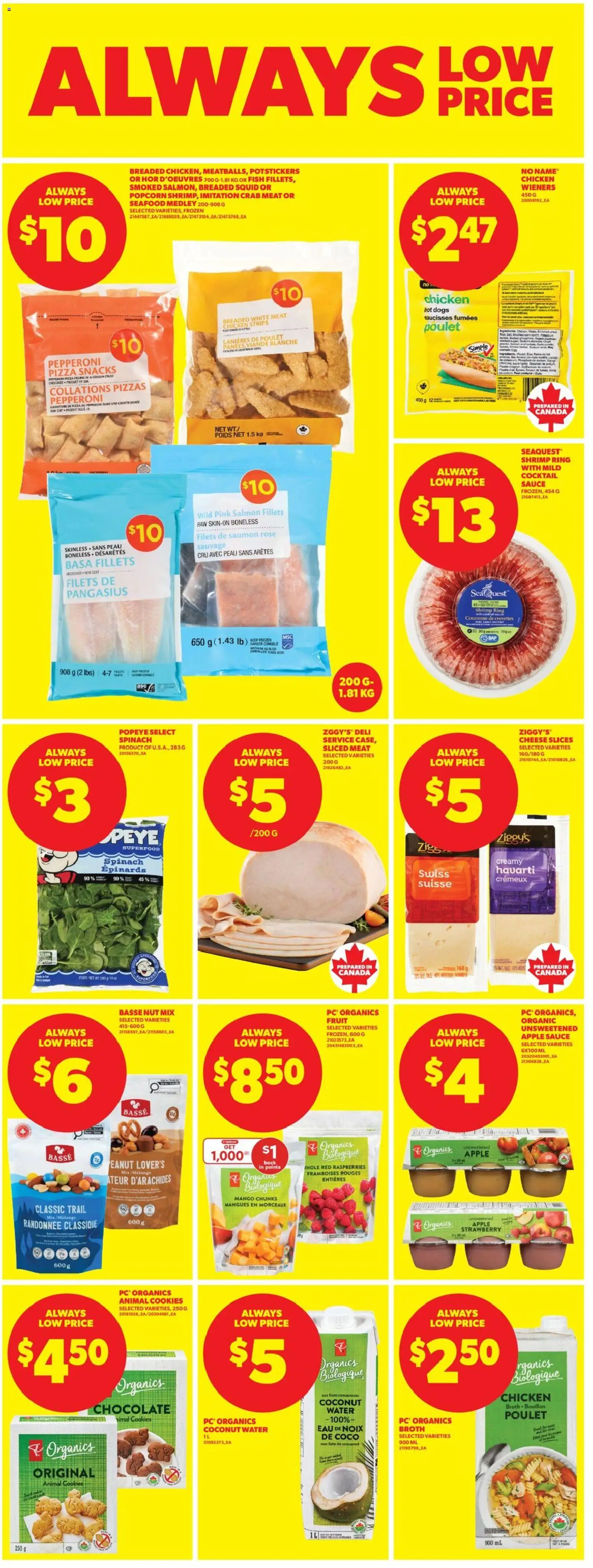 Real Canadian Superstore flyer valid from 26.02.2026 | Page: 14 | Products: Fish, Case, Chocolate, Pizza