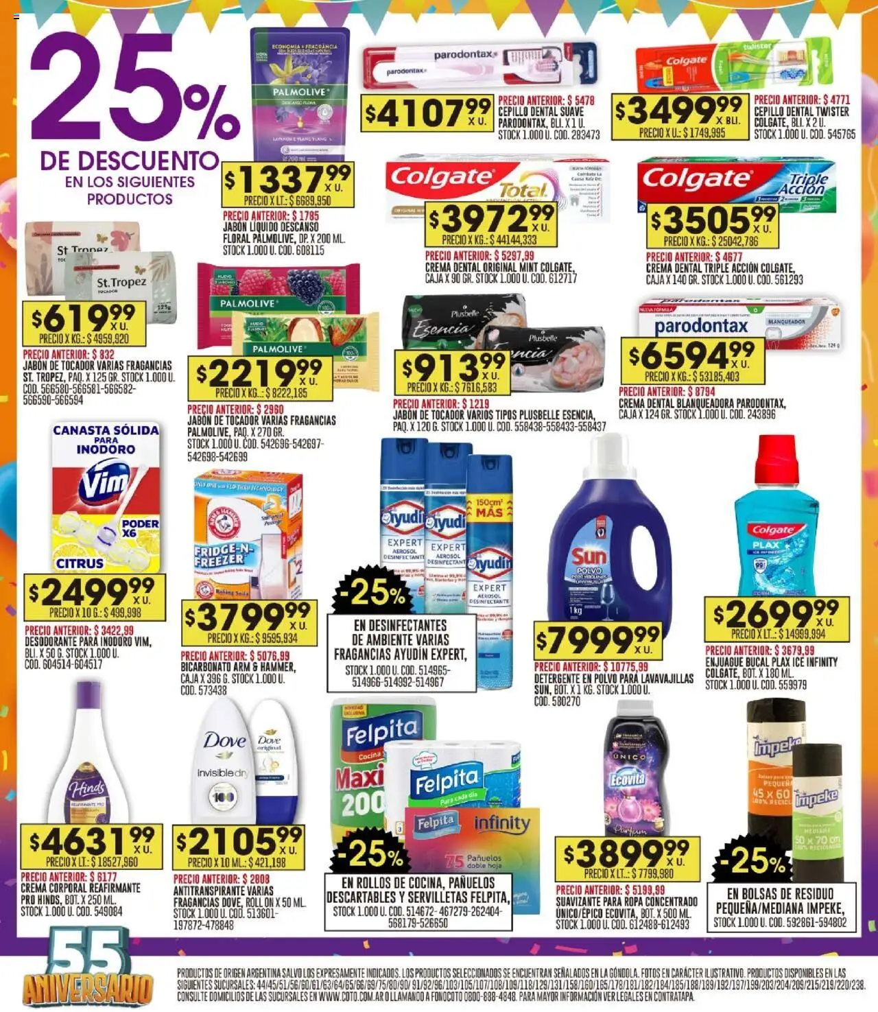 Coto - Ofertas │ válido desde el 20.10.2025 | Página: 16 | Productos: Cocina, Desodorante, Freezer, Crema