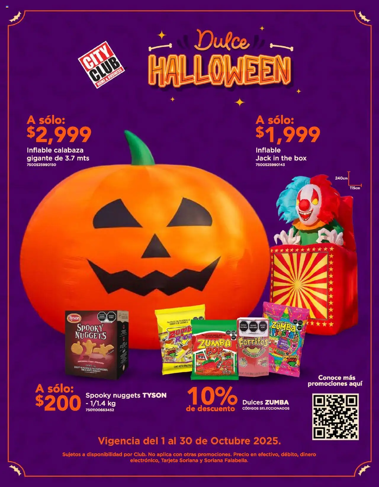 Nuevas ofertas de City Club válidas en toda la República Mexicana desde el 01.10.2025. ¡Encuentra las mejores ofertas en City Club - Catálogo! | Página: 1 | Productos: Dulces