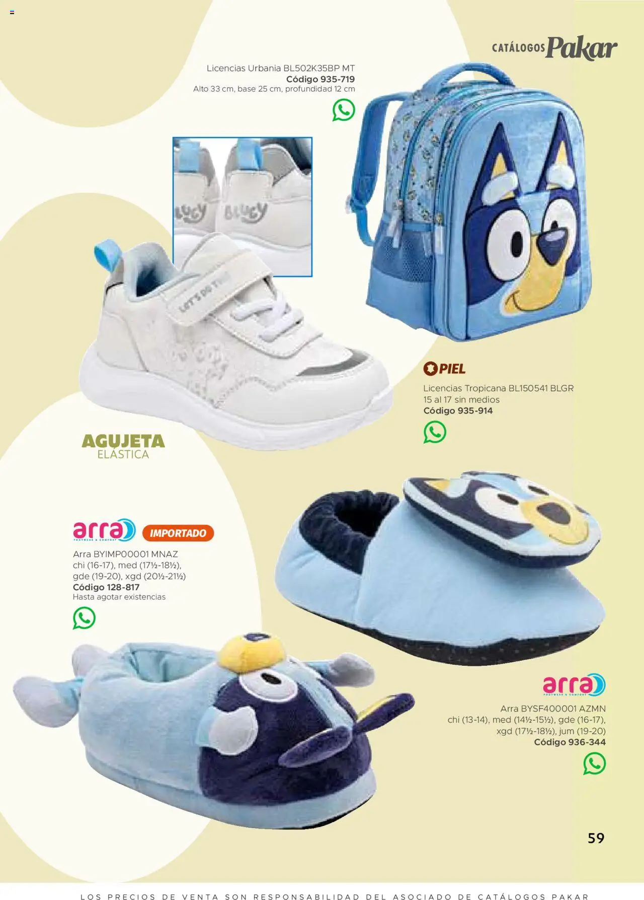 Nuevas ofertas de SC Pakar válidas en toda la República Mexicana desde el 24.07.2025. ¡Encuentra las mejores ofertas en SC Pakar - Catálogo Nino otoño / invierno! | Página: 59