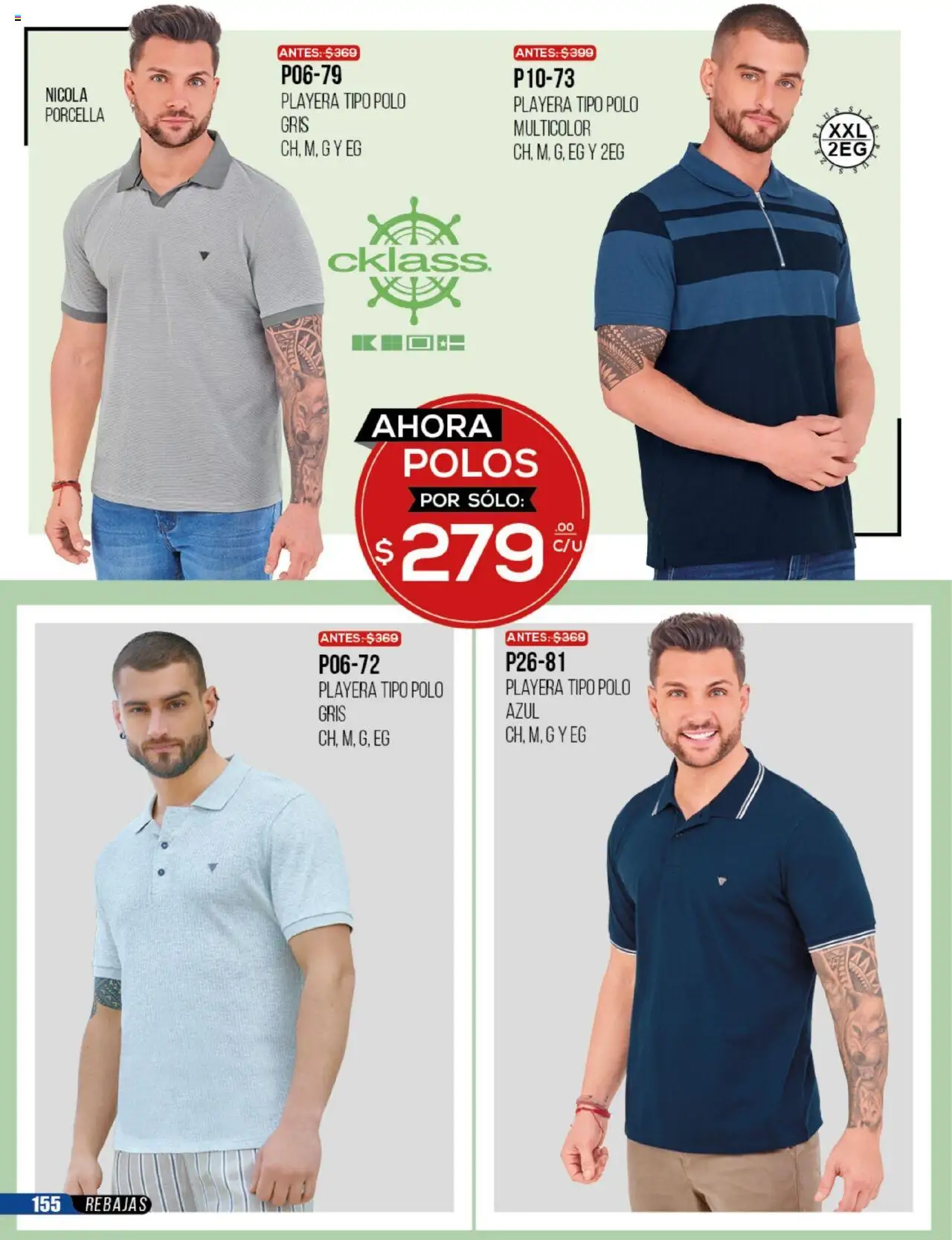Nuevas ofertas de Cklass válidas en toda la República Mexicana desde el 30.05.2025. ¡Encuentra las mejores ofertas en Cklass catálogo Rebajas Ropa! | Página: 156 | Productos: Playera