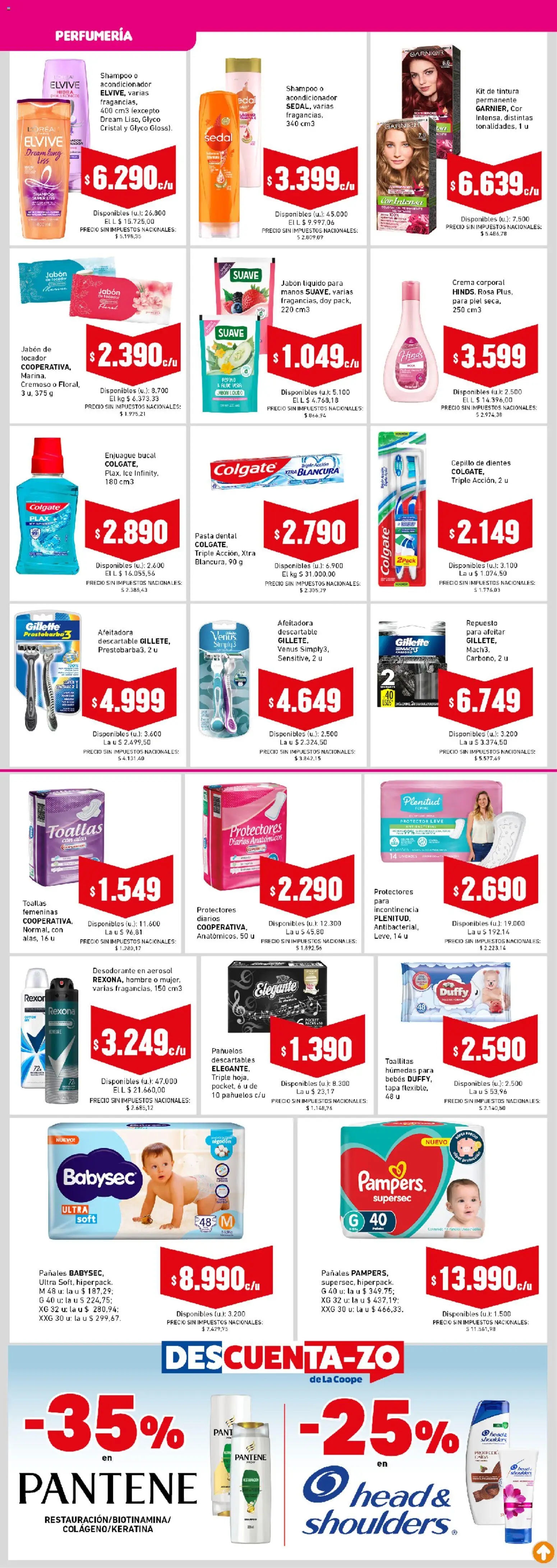 Cooperativa Obrera - Ahorrón │ válido desde el 19.03.2026 | Página: 6 | Productos: Cepillo, Pasta dental, Enjuague bucal, Afeitadora