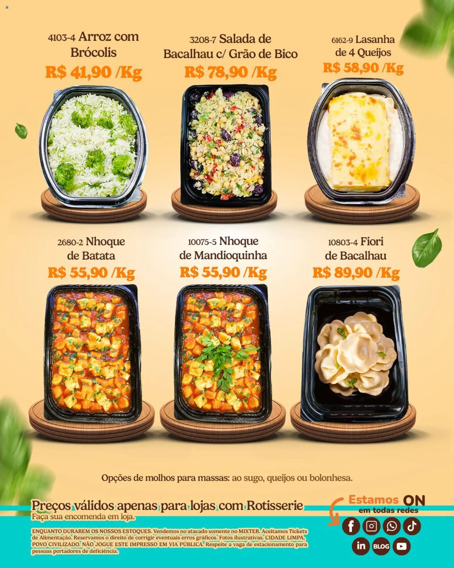 Nagumo Folheto - válido de 25.02.2026 | Página: 6 | Produtos: Arroz, Lasanha, Brócolis, Batata