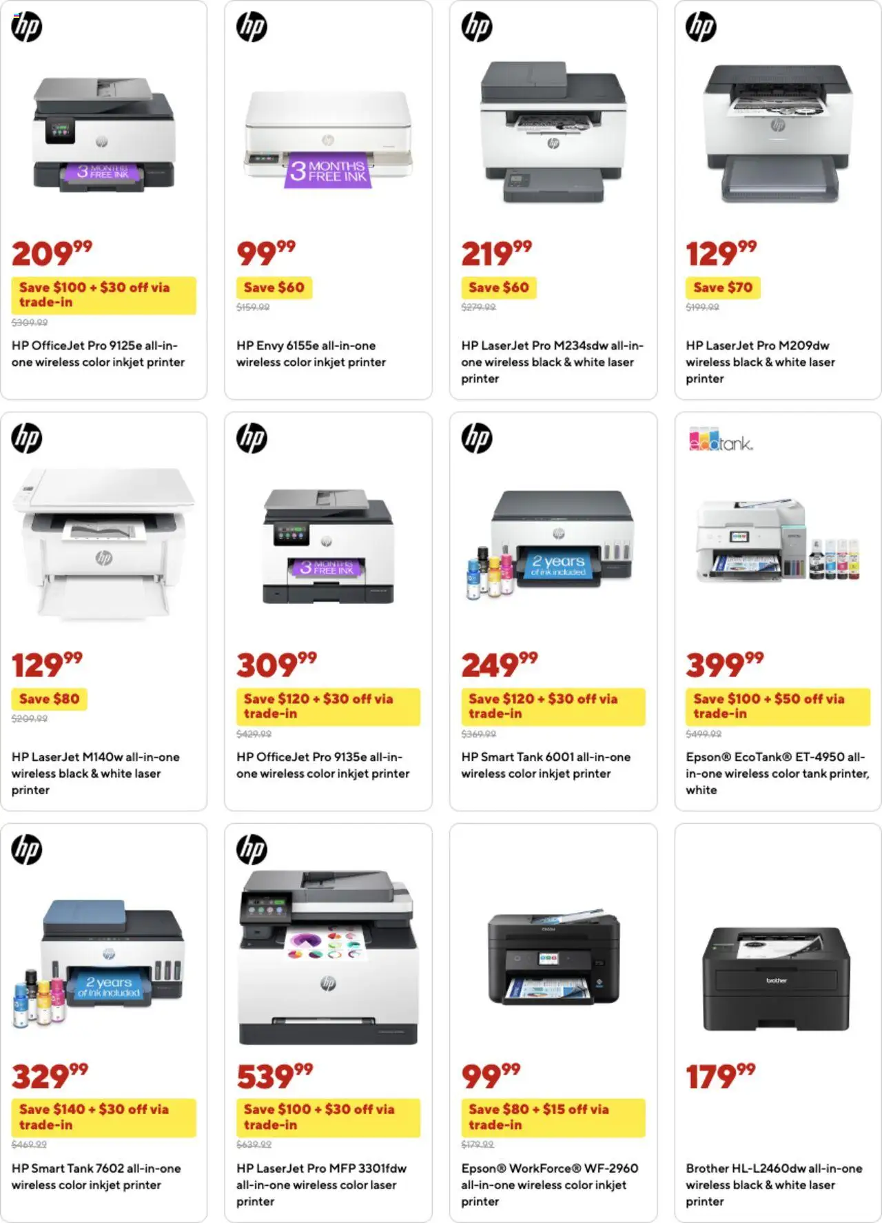 Staples Weekly Ad - valid from 05.10.2025 | Page: 10 | Products: Ink, Printer