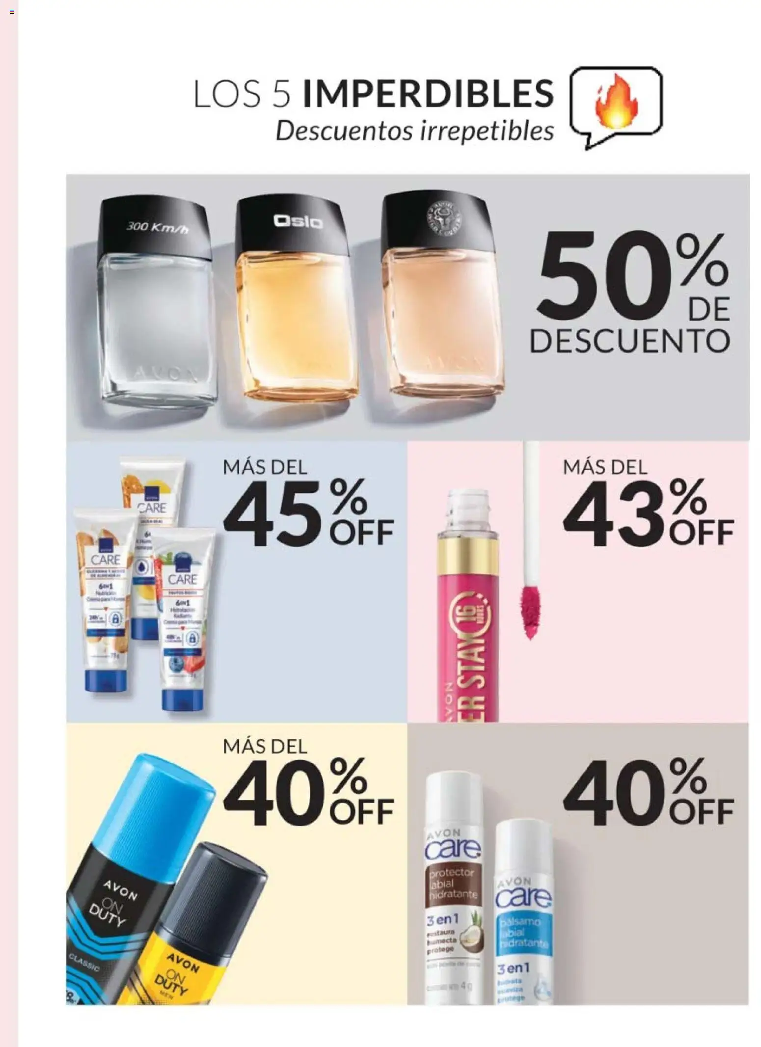 Nuevas ofertas de AVON válidas en toda la República Mexicana desde el 07.11.2025. ¡Encuentra las mejores ofertas en AVON campaña 17 2025! | Página: 3 | Productos: Bálsamo