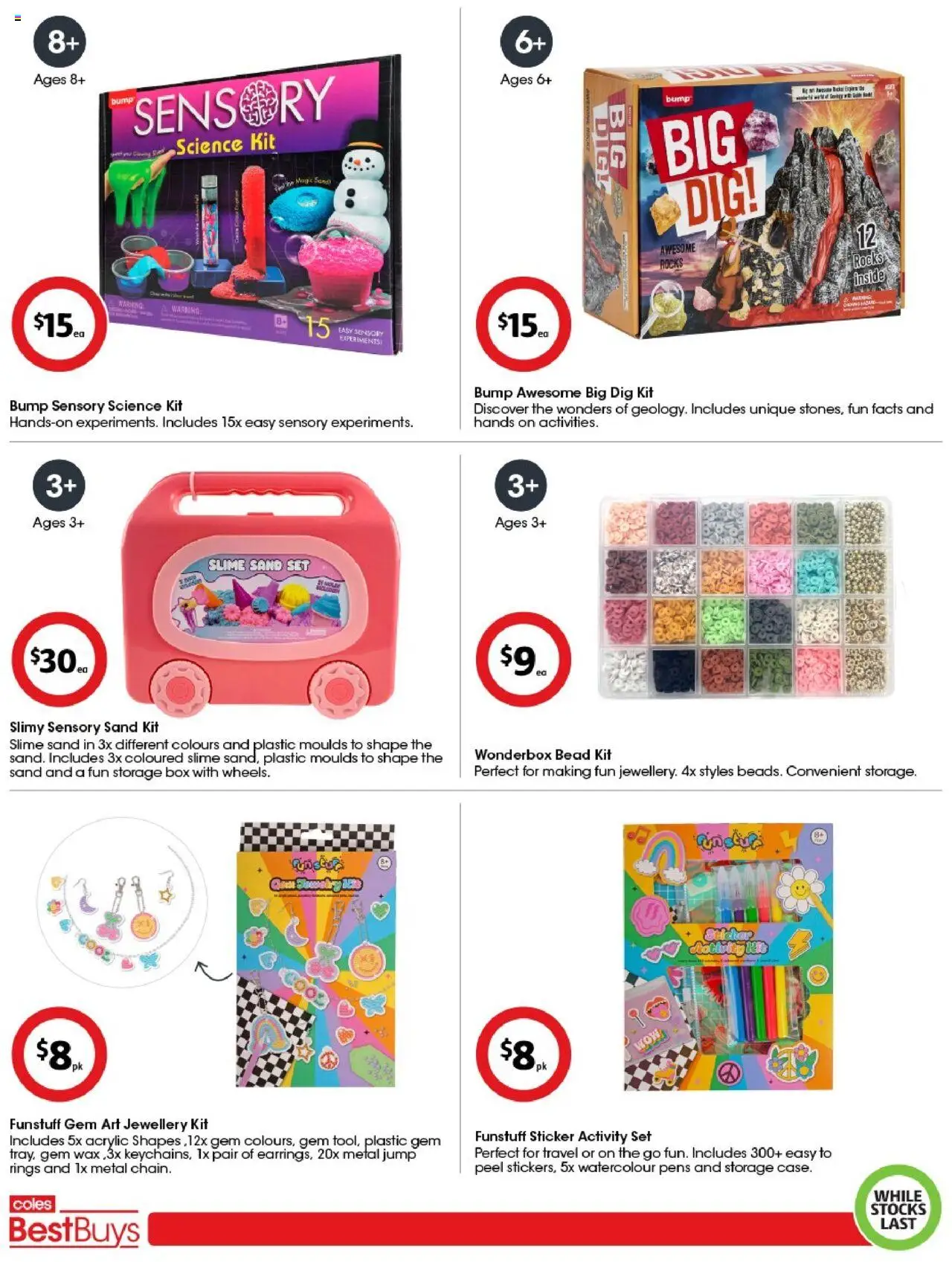 Coles catalogue - valid from 04.07.2025 | Page: 8 | Products: Box, Gem, Jewellery, Peel
