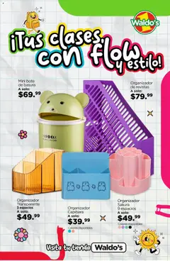 Nuevas ofertas de Waldo's válidas en toda la República Mexicana desde el 12.06.2025. ¡Encuentra las mejores ofertas en Waldo's - Catálogo Regreso a clases! | Página: 7
