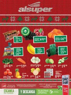 Vista previa de Alsuper folleto Chihuahua Capital, nuevo folleto de la tienda, válido en México a partir del 25.11.2025