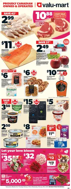 Preview of Valu Mart weekly flyer from shop Valu Mart valid from 12.02.2026