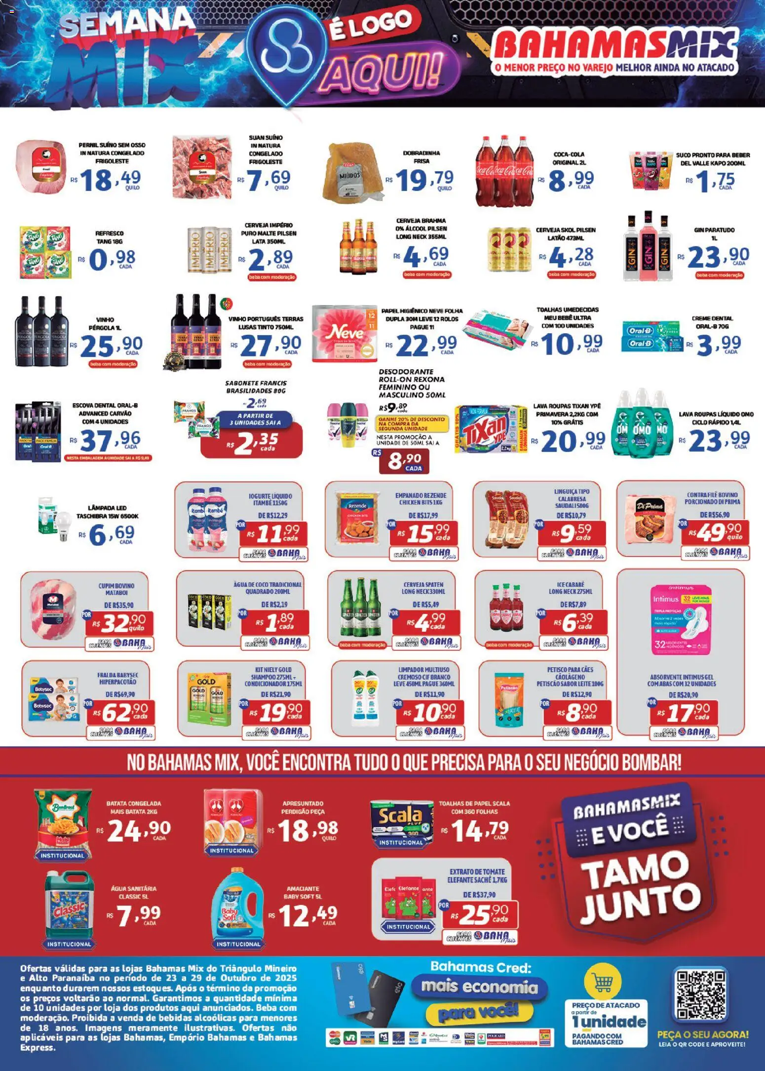 Bahamas Mix Folheto - válido de 23.10.2025 | Página: 2 | Produtos: Coco, Limpador multiuso, Vinho, Batata