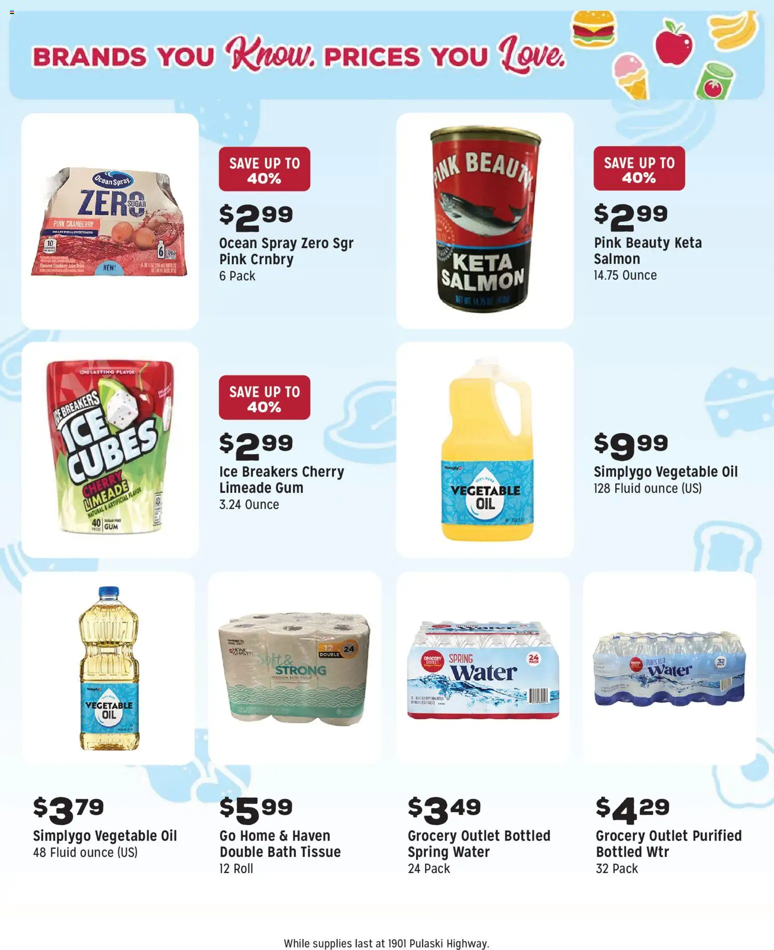 Grocery Outlet Weekly Ad - MD - valid from 12.11.2025 | Page: 13 | Products: Bath, Oil, Juice, Water