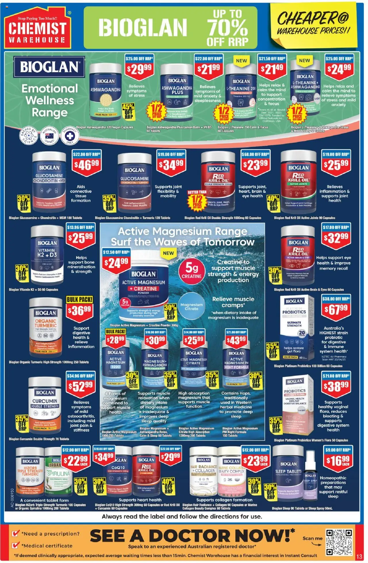 Chemist Warehouse catalogue - valid from 02.10.2025 | Page: 13 | Products: Powder, Lemon, Tablets, Vitamin