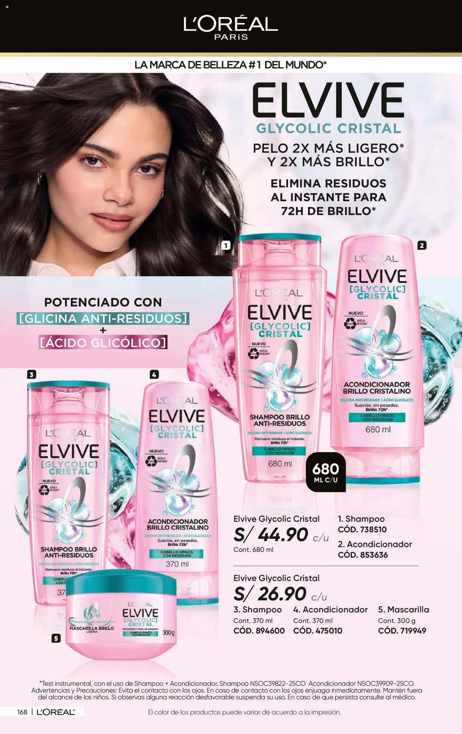 Catálogo Azzorti válido desde 26.01.2026 | Página: 169 | Productos: Shampoo, Acondicionador