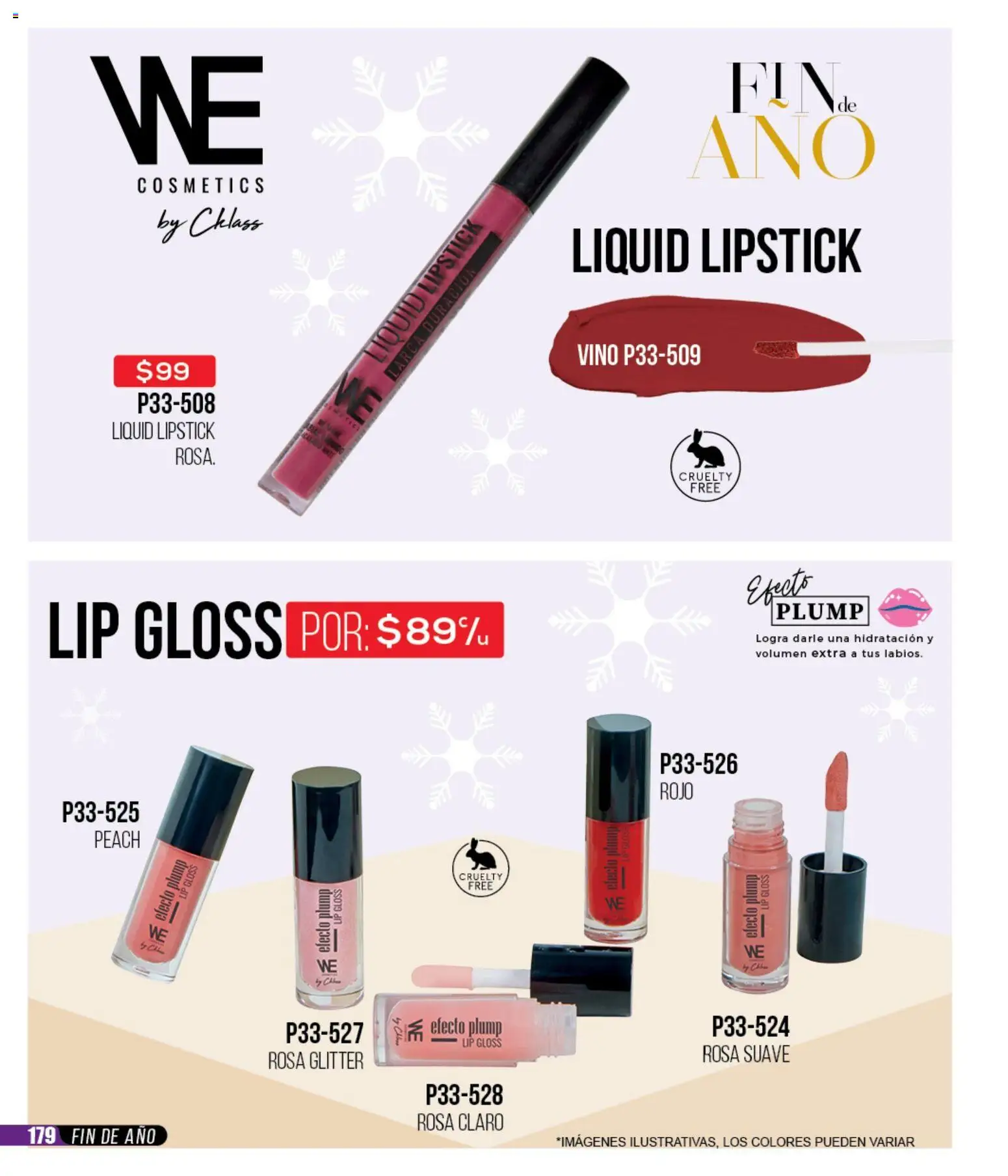 Nuevas ofertas de Cklass válidas en toda la República Mexicana desde el 15.12.2025. ¡Encuentra las mejores ofertas en Cklass catálogo Rebajas fin de año ropa! | Página: 180 | Productos: Glitter, Vino