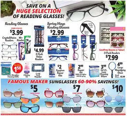 Preview of Ocean State Job Lot weekly ads valid from 04.12.2025 | Page: 24 | Products: Hinge, Cleaning cloths, Glasses