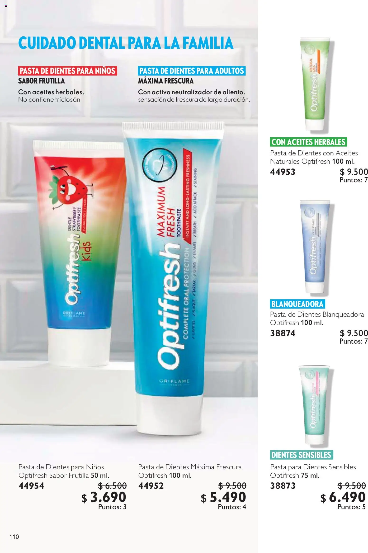 Oriflame catálogo │ válido desde el 25.10.2025 | Página: 110 | Productos: Frutilla, Pasta