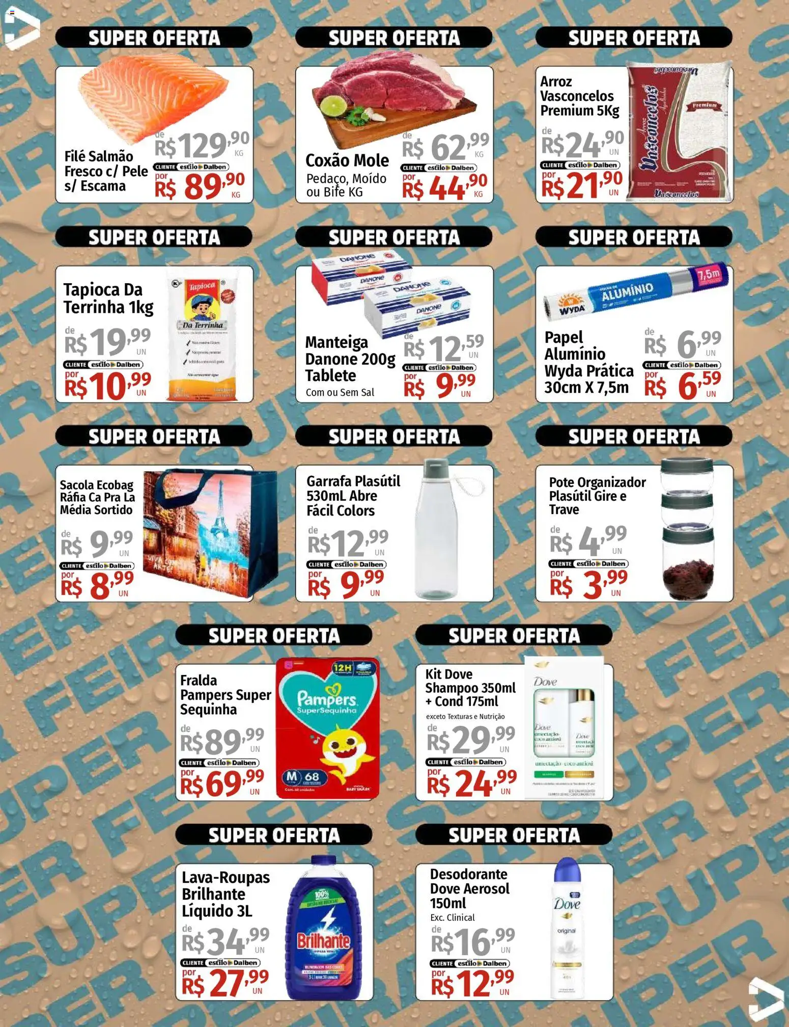 Supermercado Dalben Folheto - válido de 19.01.2026 | Página: 2 | Produtos: Coco, Pampers, Salmão, Desodorante