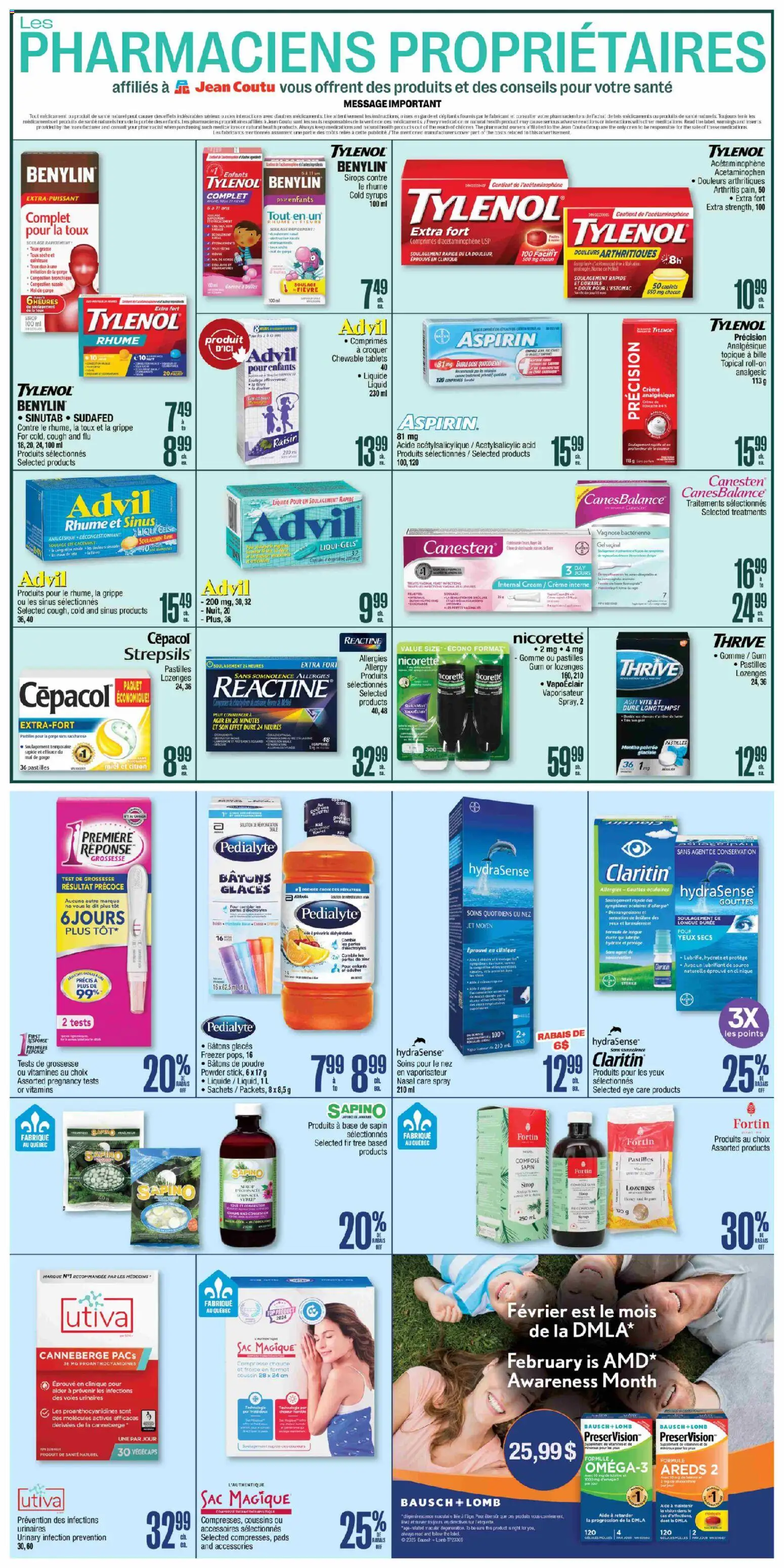 Jean Coutu flyer valid from 26.02.2026 | Page: 4 | Products: Cream, Freezer, Powder