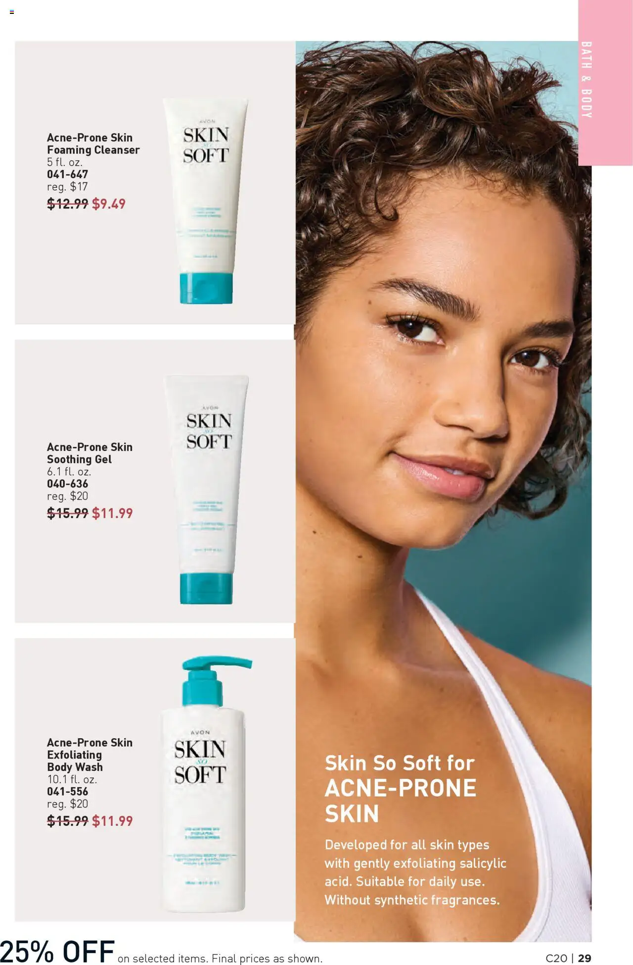Avon Brochure - valid from 24.09.2025 | Page: 29 | Products: Bath, Body Wash