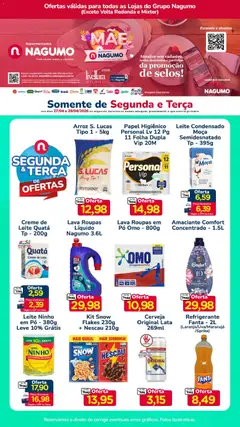 Nagumo ofertas Segunda e Terça - Pré-Visualização do folheto da loja Nagumo, válido de 27.04.2026
