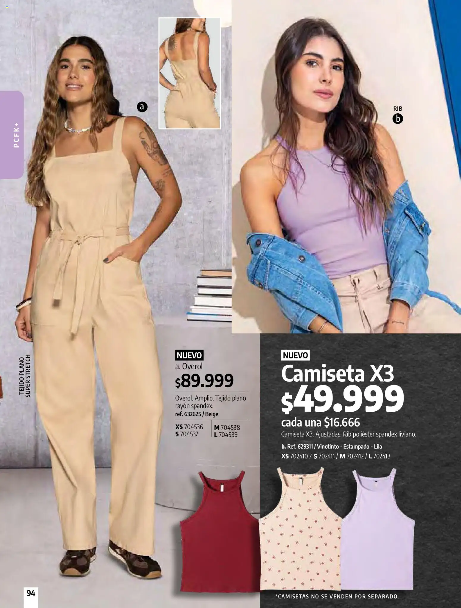 Pacifika revista - valida desde el 01.03.2026 | Página: 96 | Productos: Camiseta, Overol