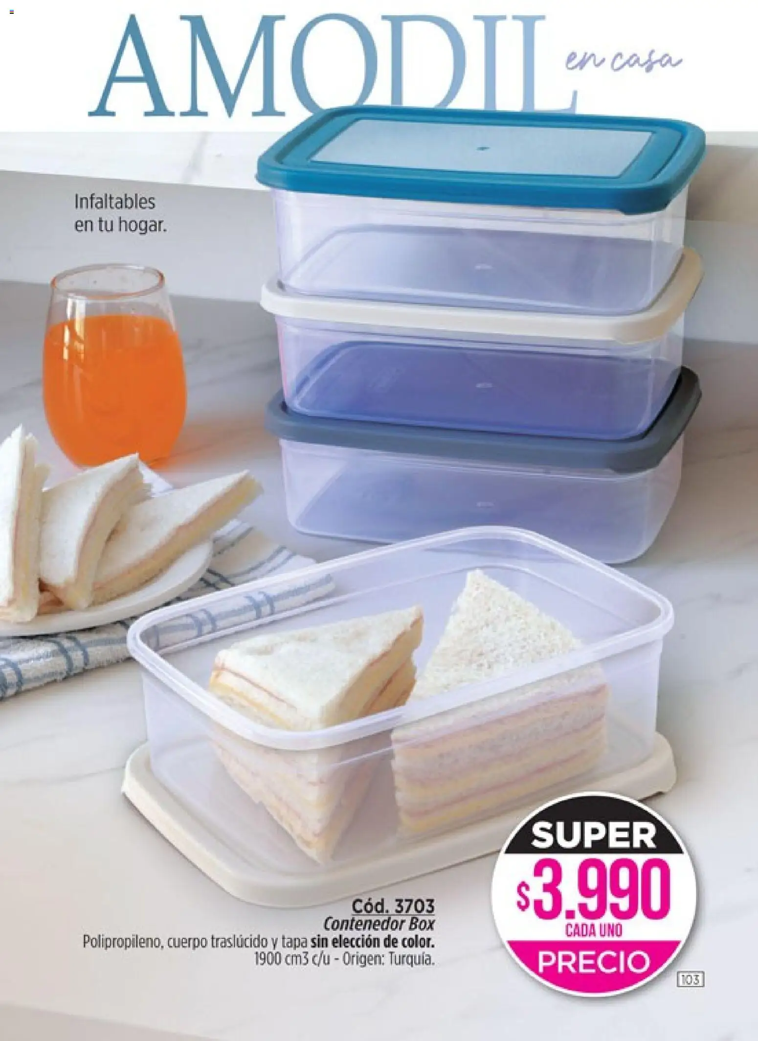 Catálogo Amodil Campaña 3 │ válido desde el 01.03.2026 | Página: 103