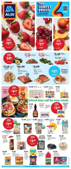 Preview of Aldi weekly ads valid from 20.08.2025