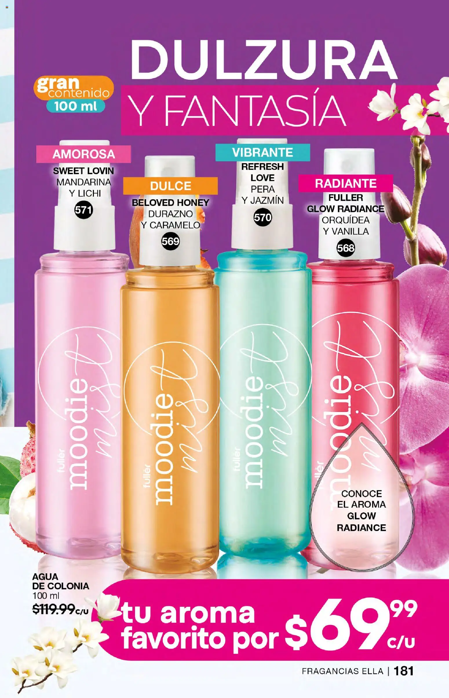 Nuevas ofertas de Fuller válidas en toda la República Mexicana desde el 04.03.2026. ¡Encuentra las mejores ofertas en Fuller campaña 24 2026! | Página: 181 | Productos: Pera, Durazno, Agua, Radiante