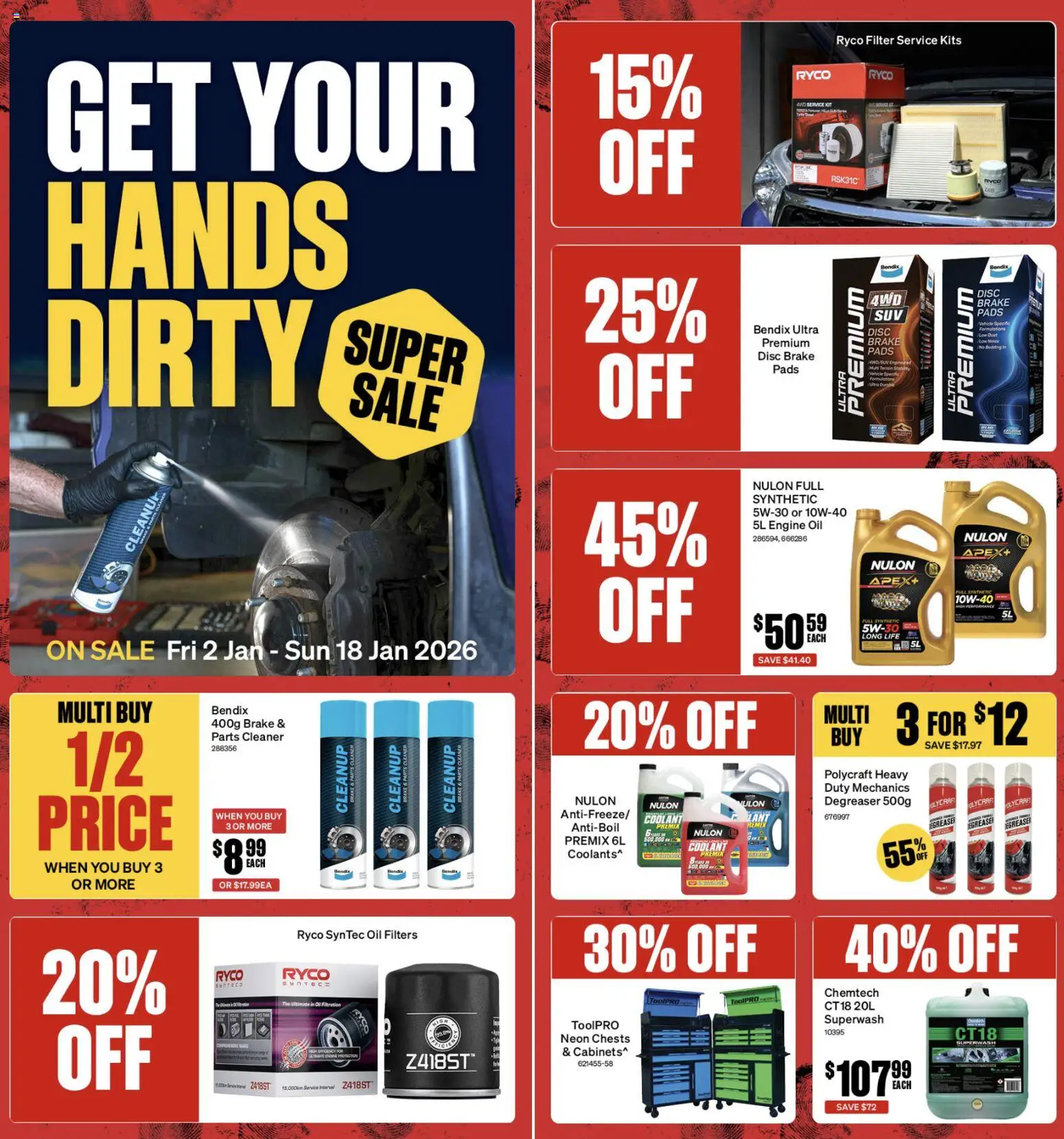 Supercheap Auto catalogue from 02.01.2026 | Page: 1