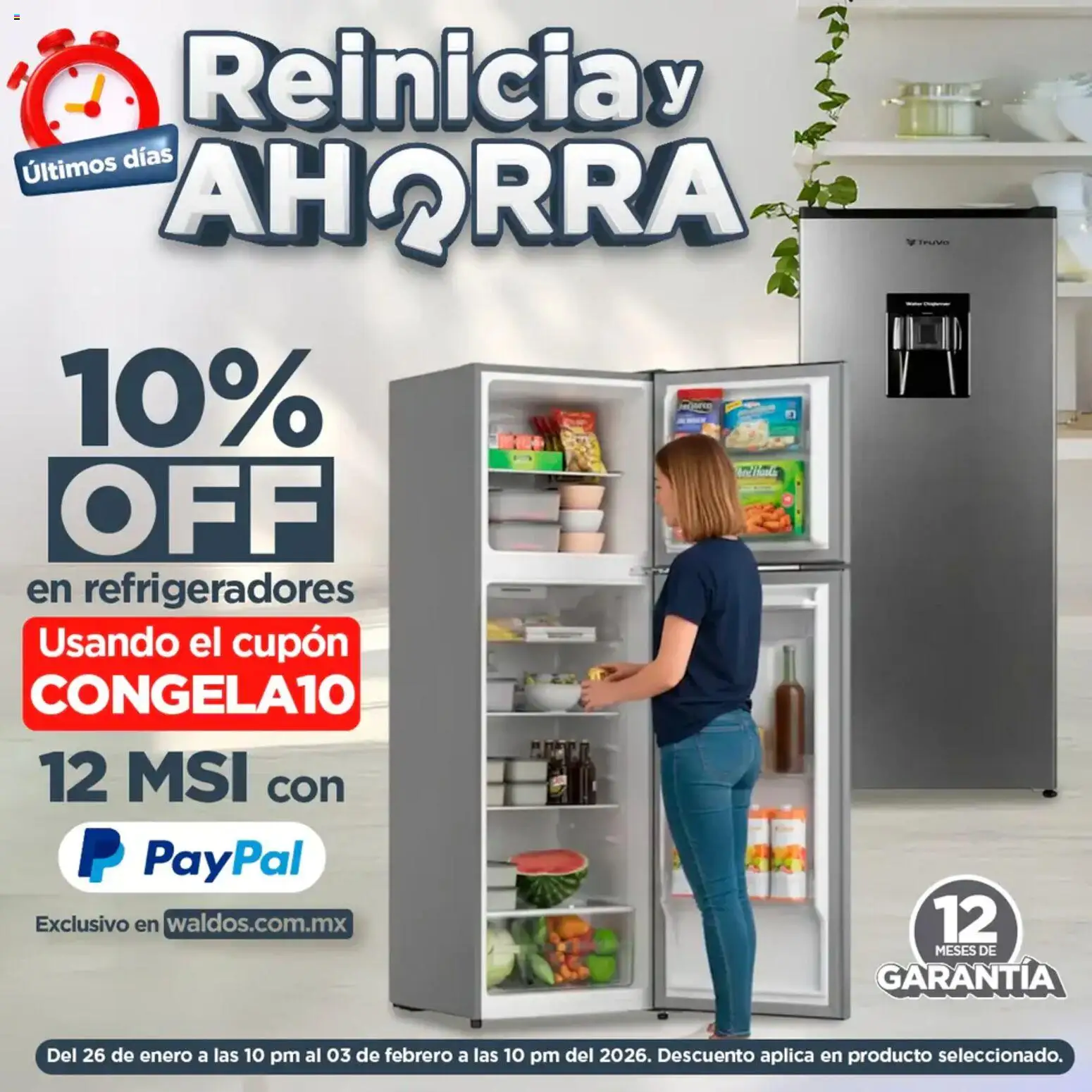 Nuevas ofertas de Waldo's válidas en toda la República Mexicana desde el 26.01.2026. ¡Encuentra las mejores ofertas en Waldo's catálogo! | Página: 1