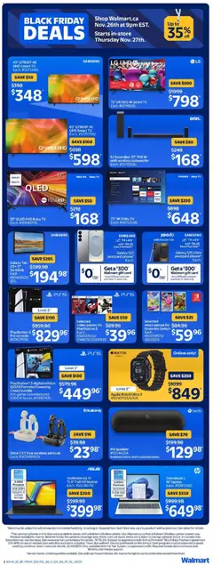 Preview of Walmart weekly flyer from shop Walmart valid from 27.11.2025 | Page: 16