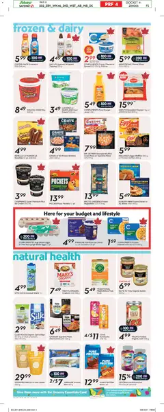 Preview of Sobeys  weekly flyer -  AB from shop Sobeys valid from 12.03.2026 | Page: 10 | Products: Sour cream, Eggs, Chocolate, Juice