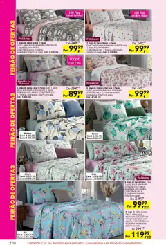 Quatro Estações - Catálogo Feirão  - Pré-Visualização do folheto da loja Quatro Estações, válido de 01.04.2026 | Página: 30 | Produtos: Jogo de cama, Cama, Lençol, Algodão