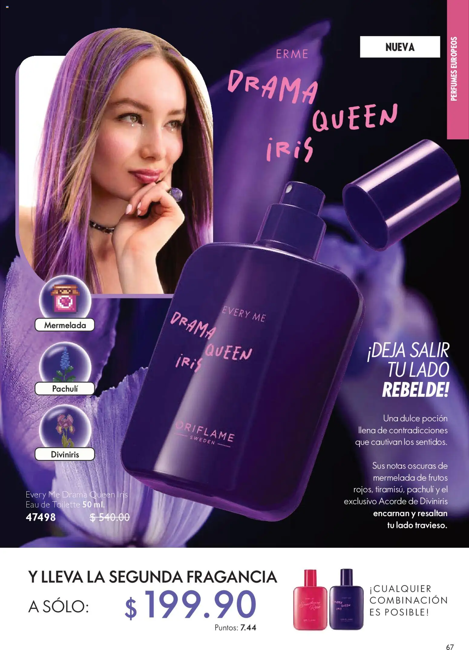 Nuevas ofertas de Oriflame válidas en toda la República Mexicana desde el 25.10.2025. ¡Encuentra las mejores ofertas en Oriflame Buen Fin! | Página: 67 | Productos: Mermelada, Fragancia, Eau de toilette