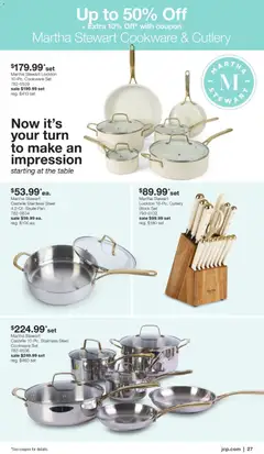 Preview of JCPenney weekly ads valid from 02.02.2026 | Page: 26 | Products: Table, Pan