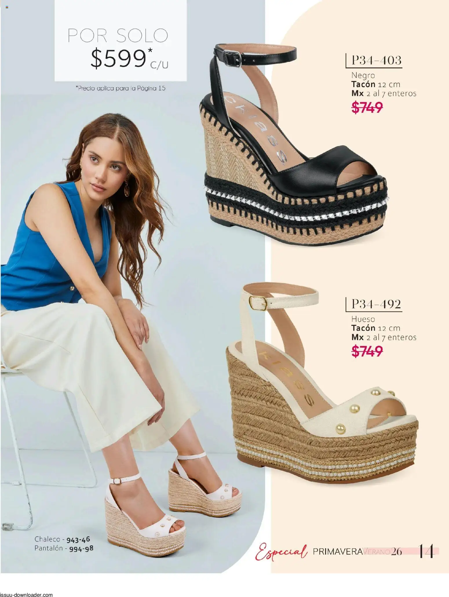 Nuevas ofertas de Cklass válidas en toda la República Mexicana desde el 26.01.2026. ¡Encuentra las mejores ofertas en Cklass catálogo Especial Calzado! | Página: 15