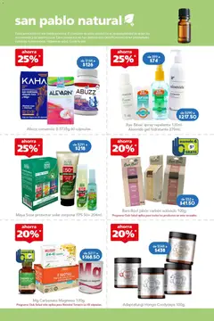 Vista previa de Farmacia San Pablo catálogo, nuevo folleto de la tienda, válido en México a partir del 05.04.2026 | Página: 7 | Productos: Frasco, Bloqueador, Vitaminas, Parrilla