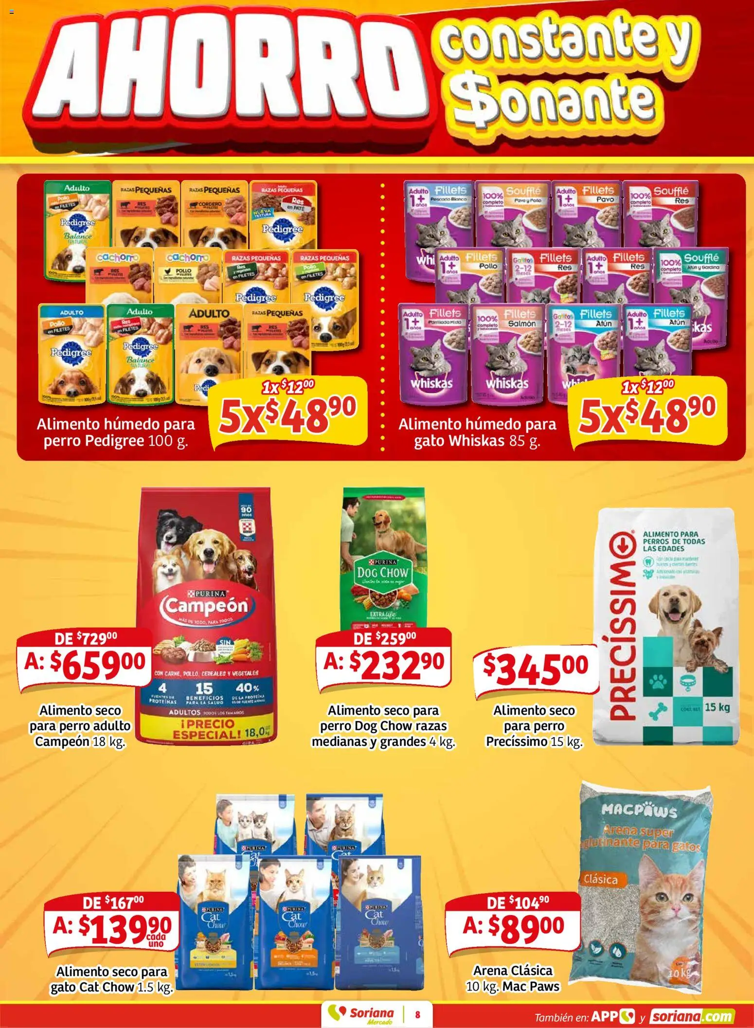 Nuevas ofertas de Soriana válidas en toda la República Mexicana desde el 02.01.2026. ¡Encuentra las mejores ofertas en Soriana - Pesito Valedor Mercado: Camp, Chia, Oax, Q. Roo, Tab, Yuc! | Página: 16 | Productos: Pollo, Atún, Cereales