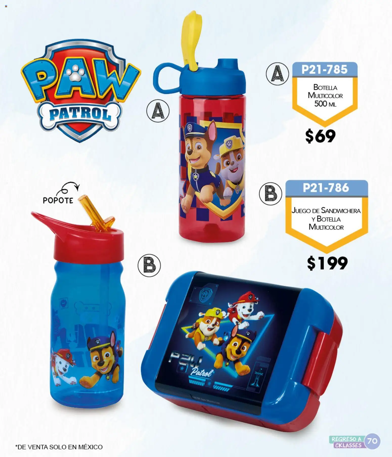 Nuevas ofertas de Cklass válidas en toda la República Mexicana desde el 05.12.2025. ¡Encuentra las mejores ofertas en Cklass catálogo Especial Regreso a Clases! | Página: 71 | Productos: Sandwichera, Juego, Botella