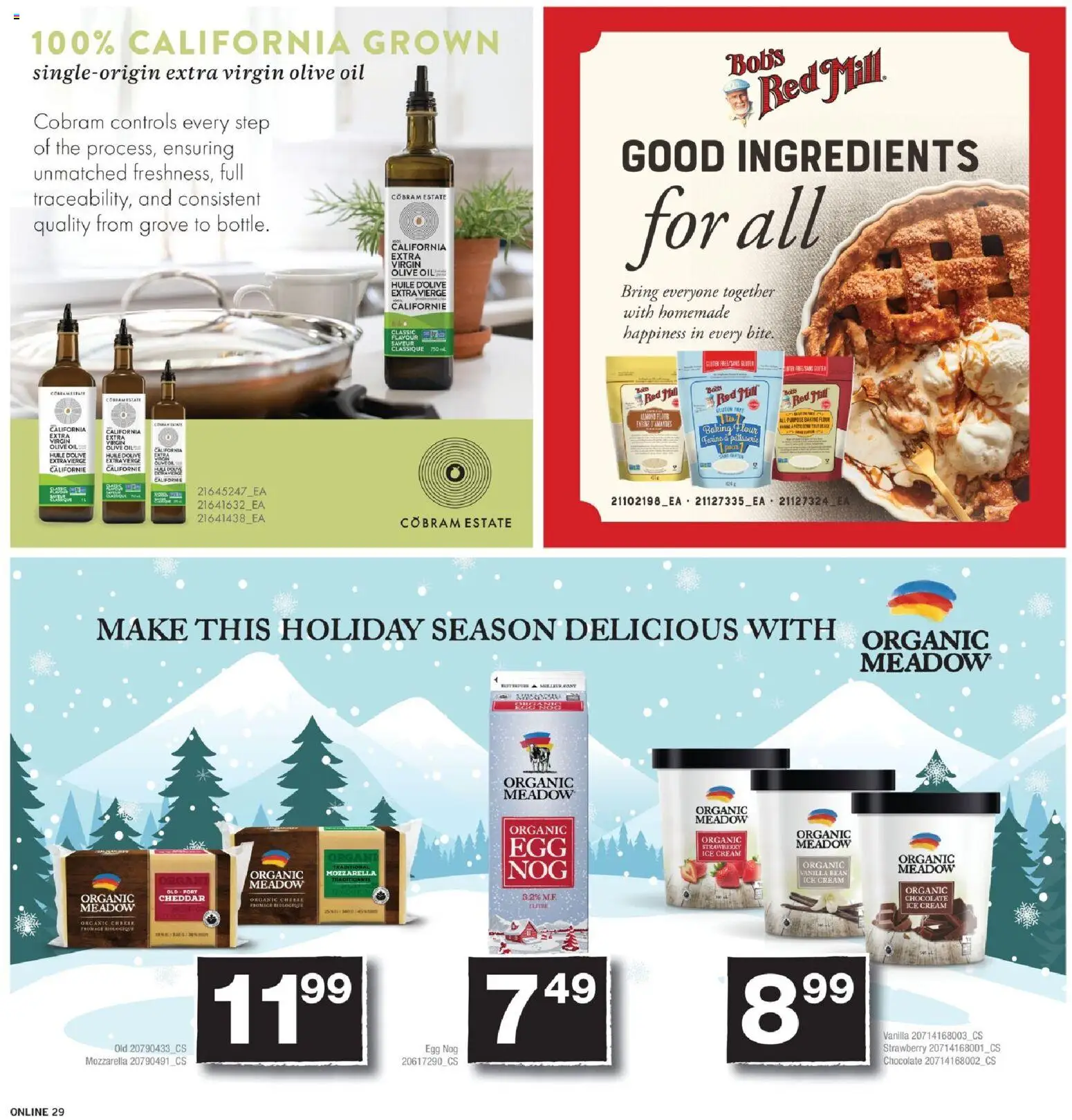 Fortinos flyer valid from 04.12.2025 | Page: 28 | Products: Cream, Ice cream, Cheese, Chocolate